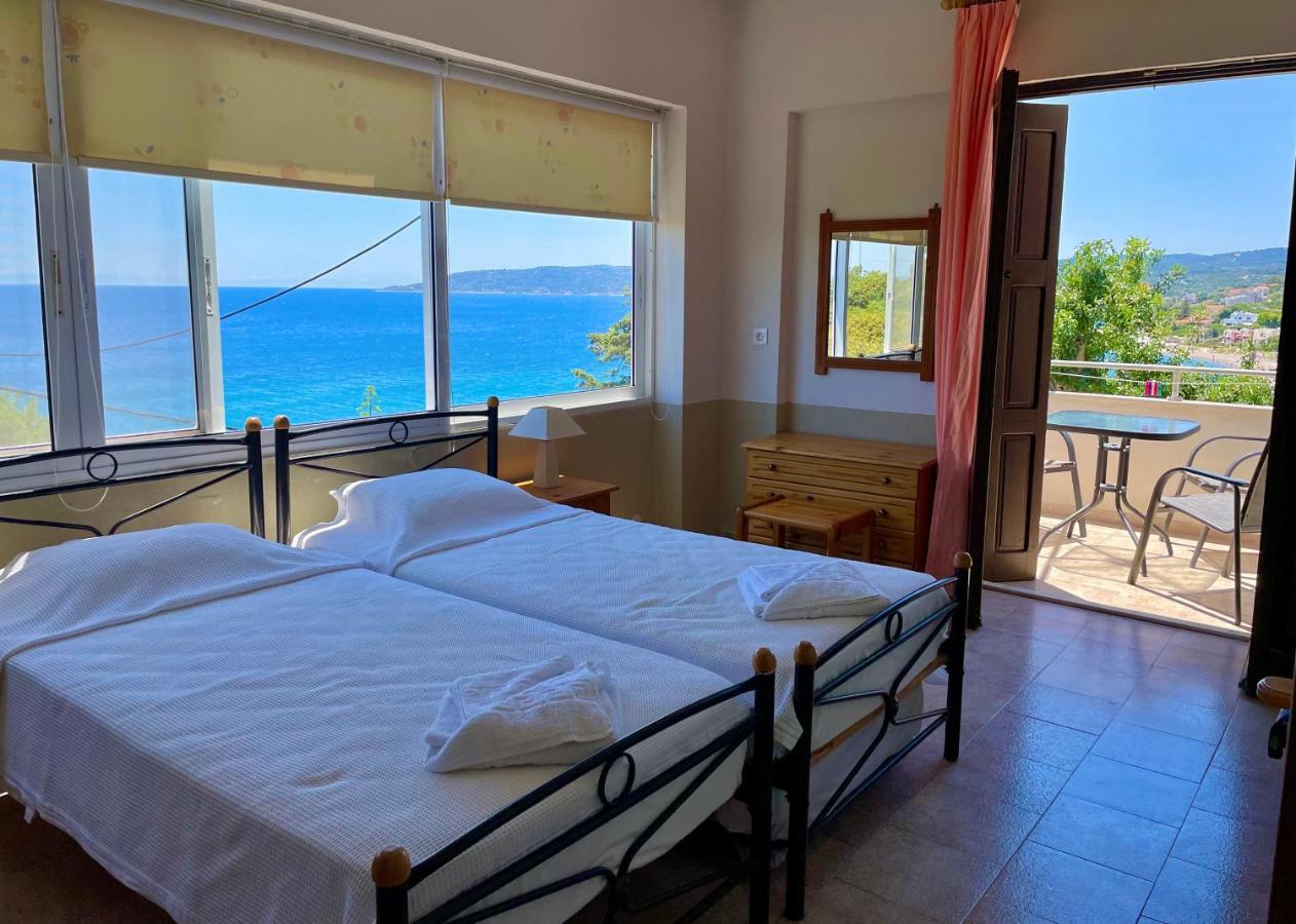 Vasilikos Apartments Paralia Agias Foteinis Dış mekan fotoğraf