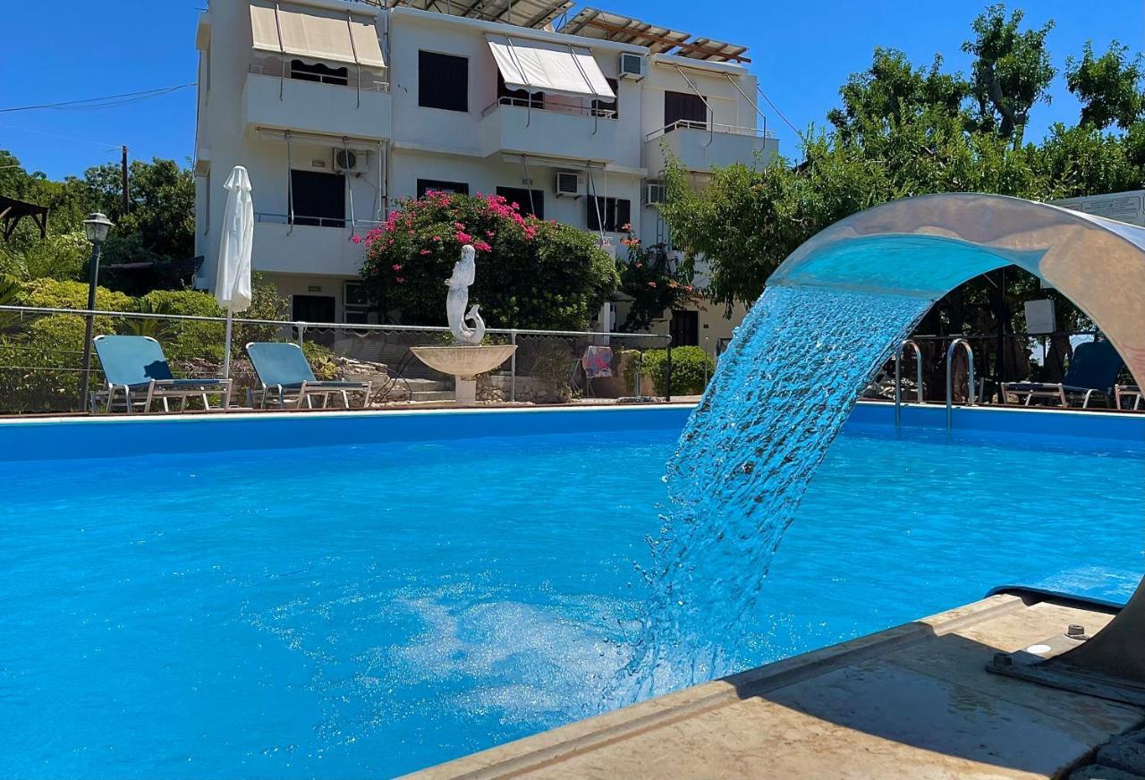 Vasilikos Apartments Paralia Agias Foteinis Dış mekan fotoğraf