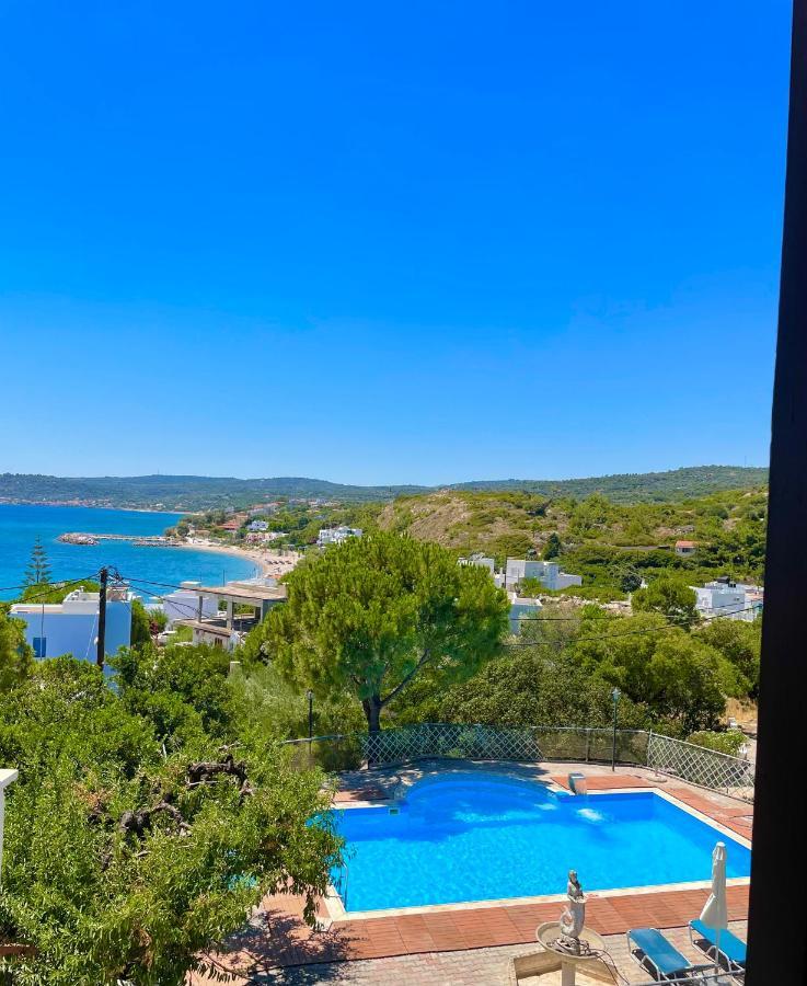 Vasilikos Apartments Paralia Agias Foteinis Dış mekan fotoğraf