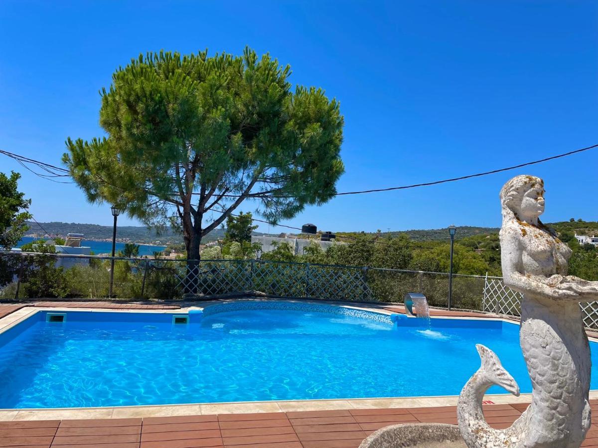 Vasilikos Apartments Paralia Agias Foteinis Dış mekan fotoğraf