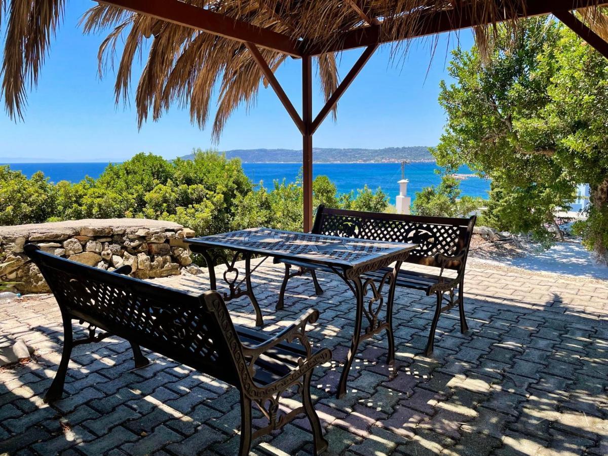 Vasilikos Apartments Paralia Agias Foteinis Dış mekan fotoğraf